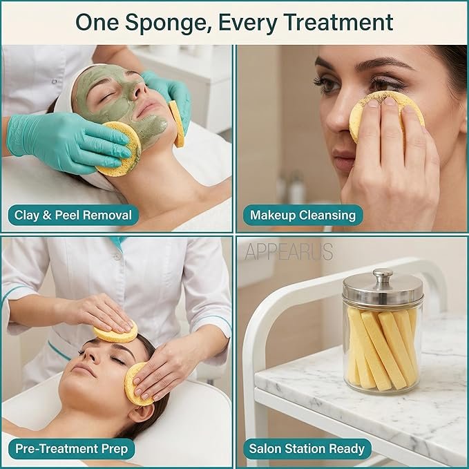 Facial Sponges view 5